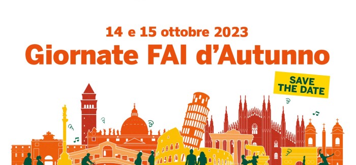 GIORNATE FAI D’AUTUNNO: IL 14 e 15 OTTOBRE 2023 APERTURA DI ”VILLA RECCHI”