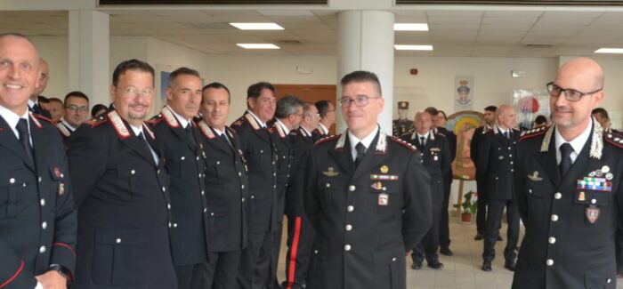 CARABINIERI: VISITA DEL GENERALE DI DIVISIONE MASSIMO ZUCCHER, COMANDANTE DELLA LEGIONE, AL COMANDO PROVINCIALE CARABINIERI DI MODENA