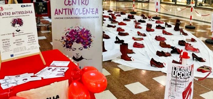 Il Centro Antiviolenza della Bassa Modenese ospite del Centro Commerciale “La Mirandola”