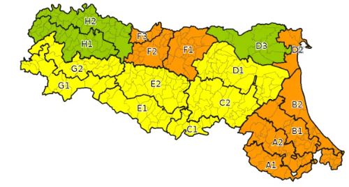 Il maltempo fa lanciare una nuova allerta meteo nella Bassa Modenese per il fine settimana