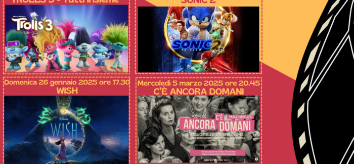 “Il Cinema a Mirandola”, la rassegna gratis entra nel vivo con nuove proiezioni (anche per le famiglie)